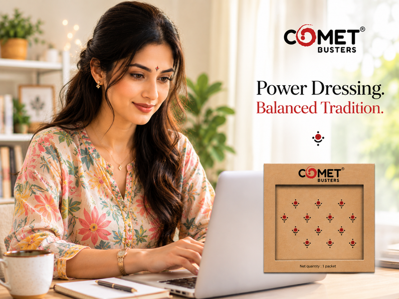 Power Dressing with a Touch of Tradition: The Corporate Bindi Style Guide