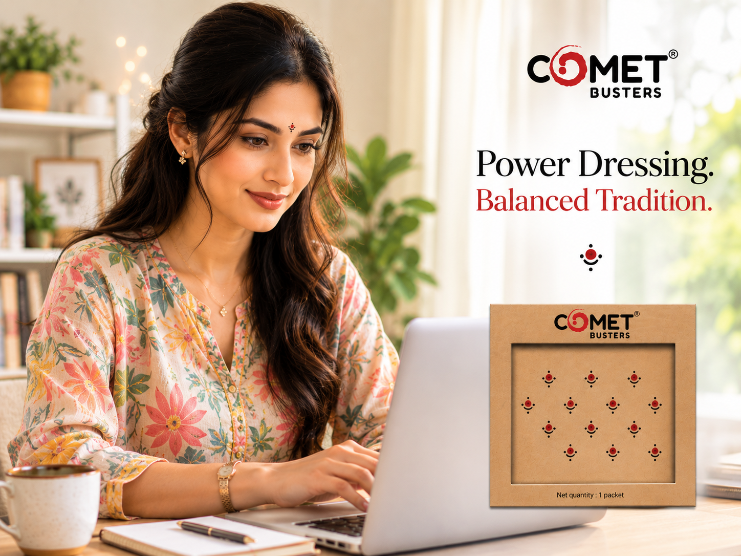 Power Dressing with a Touch of Tradition: The Corporate Bindi Style Guide