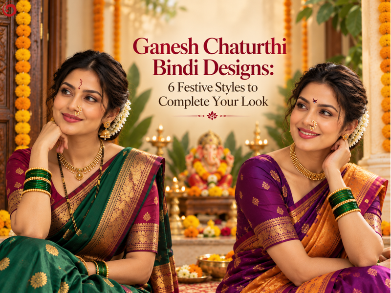 Ganesh Chaturthi Bindi Designs: 6 Festive Styles to Complete Your Look