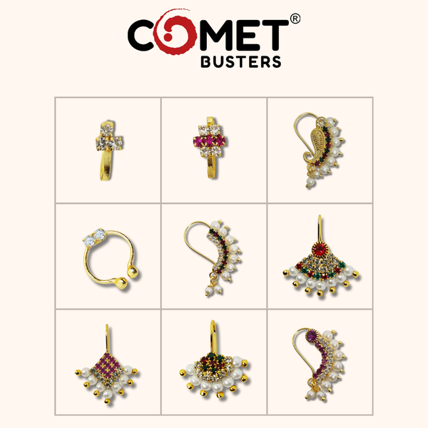 Clip-on Nose Studs
