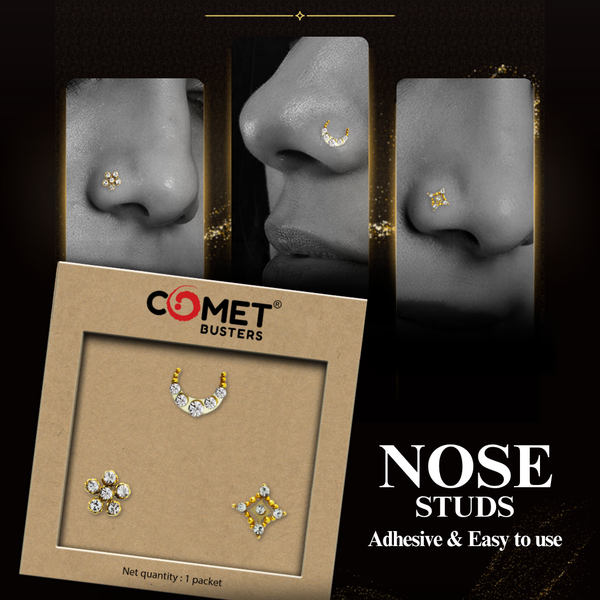 Stick On Nose Studs