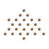 Comet Busters® Red Diamond Dot – Diamond – Handcrafted, Reusable & Skin-Friendly Bindis for Casual Wear (3mm) – Forehead Bindi Stickers for Women & Girls – BIN318