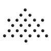 Comet Busters® Black Diamond Dot – Diamond – Handcrafted, Reusable & Skin-Friendly Bindis for Casual Wear (3mm) – Forehead Bindi Stickers for Women & Girls – BIN133