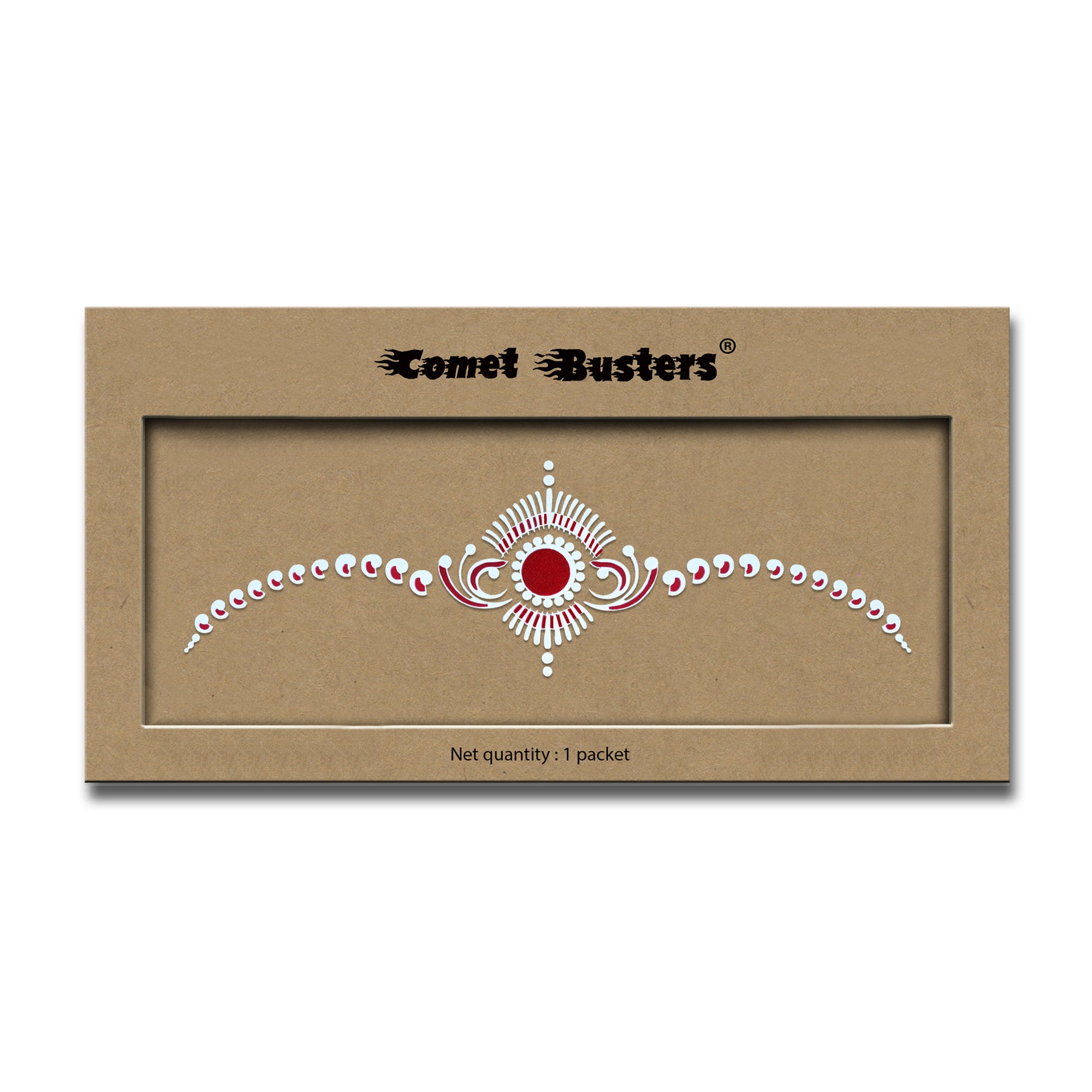 Comet Busters Traditional Bridal Bengali Wedding Bindi For Women (BIN2