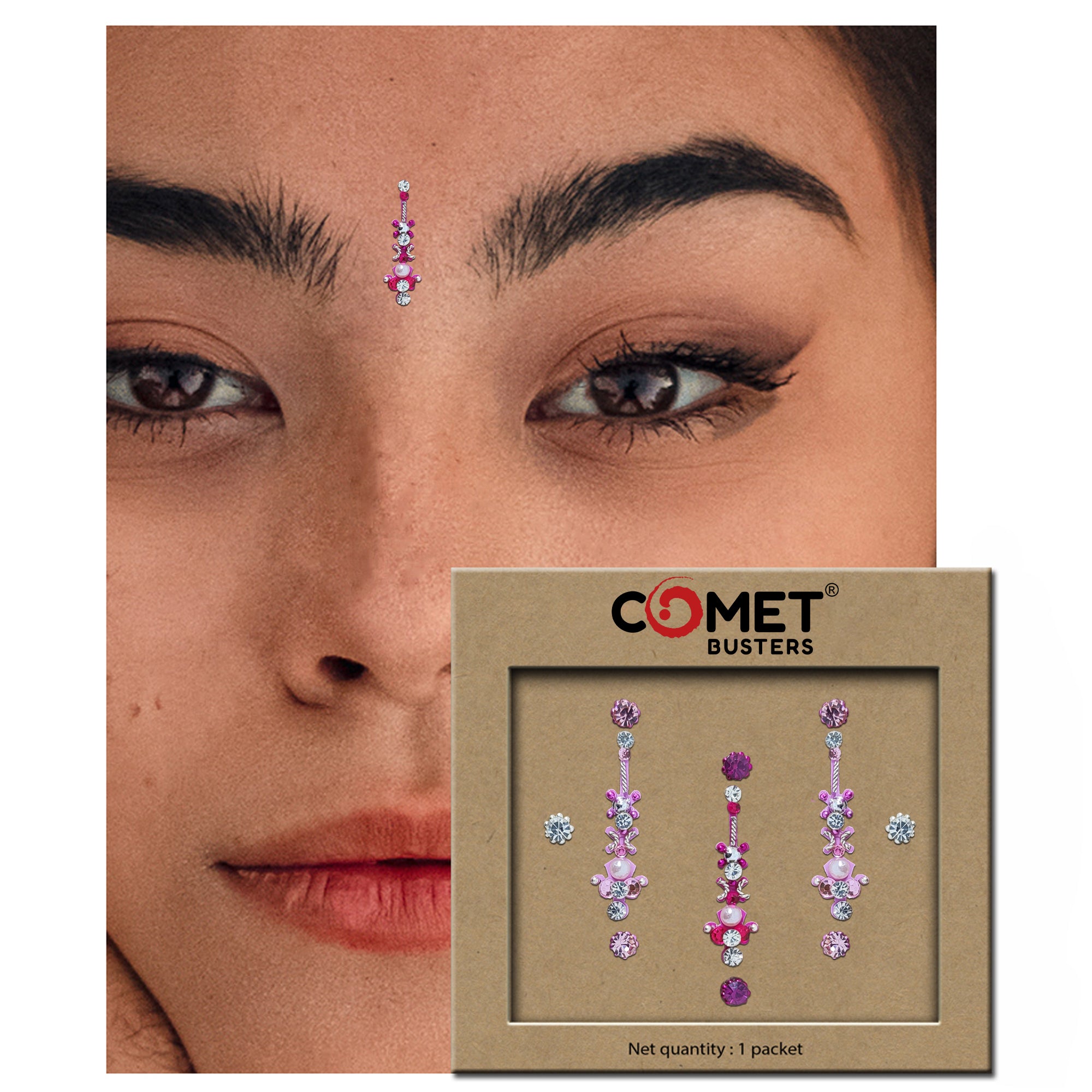Comet Busters Bindi Pink