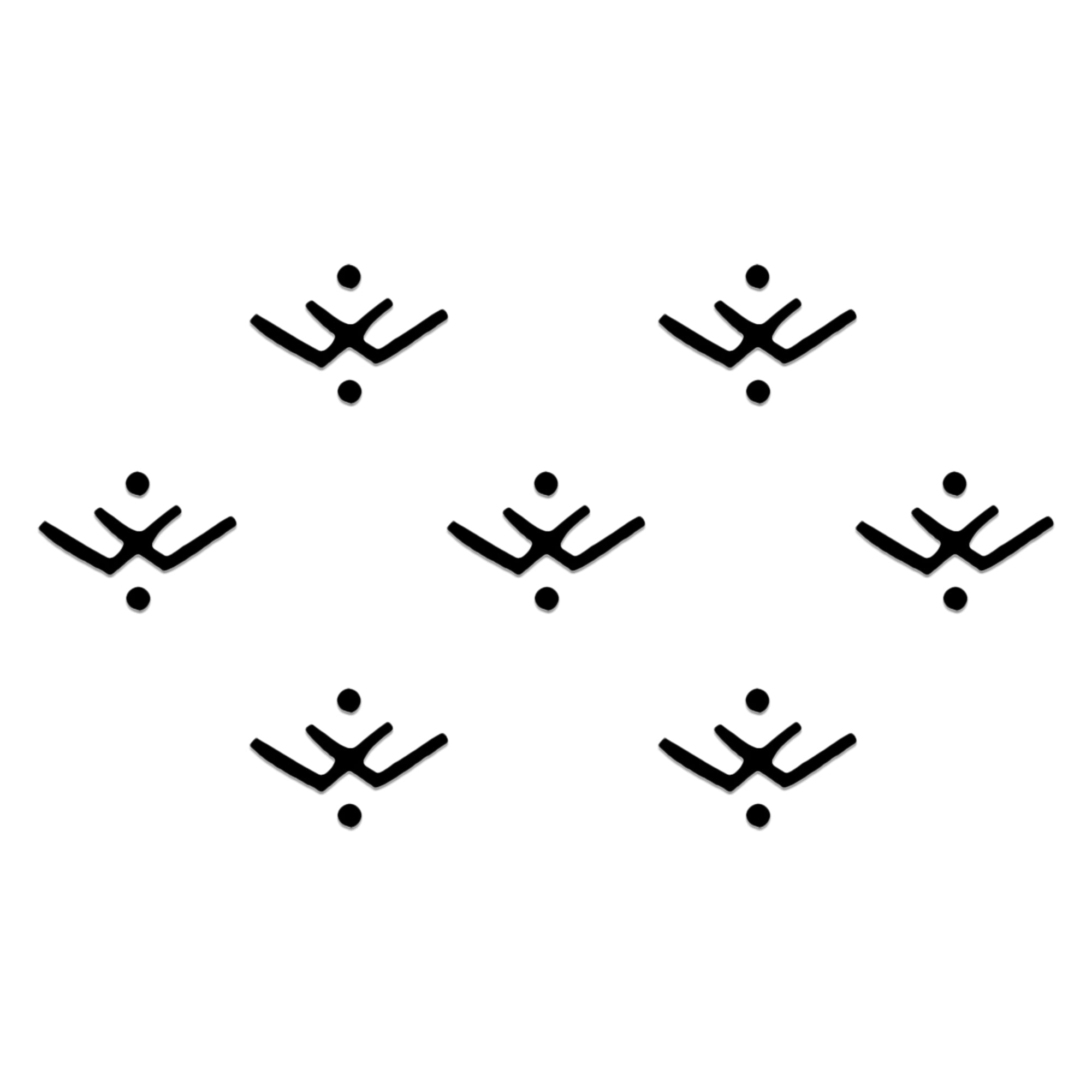 Comet Busters Abstract Wing Fusion Bindi | Black Abstract Designer Bindi | Wing-Inspired Geometric Forehead Sticker for Women & Girls | Reusable Fusion Fashion and Traditional Wear Bindi.