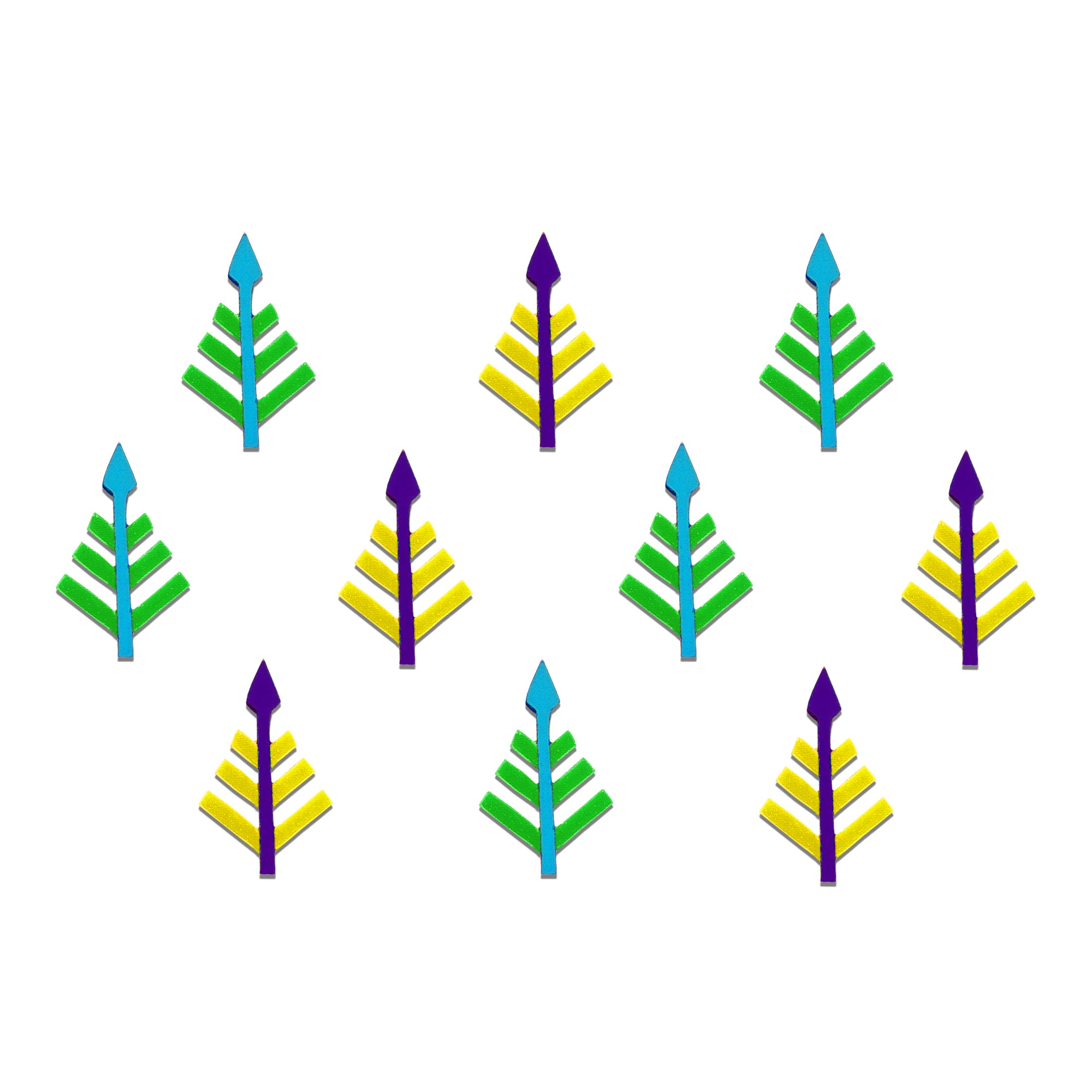 Comet Busters® Green Designer Classic Bindis – Handcrafted, Reusable, Skin-Safe Indian Forehead Stickers for Women