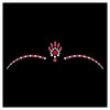 Comet Busters® Bengali Kolka Bindis – Durga Puja Red & White Traditional Designer Bindi for Women & Girls (BIN2519)
