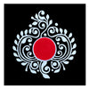 Comet Busters® Red, White, Multicolor, Bengali Bindi – PVC, Velvet – Handcrafted, Reusable & Skin-Friendly Bindis for Bridal Wear (Free Size) – Forehead Bindi Stickers for Women & Girls – BIN2441