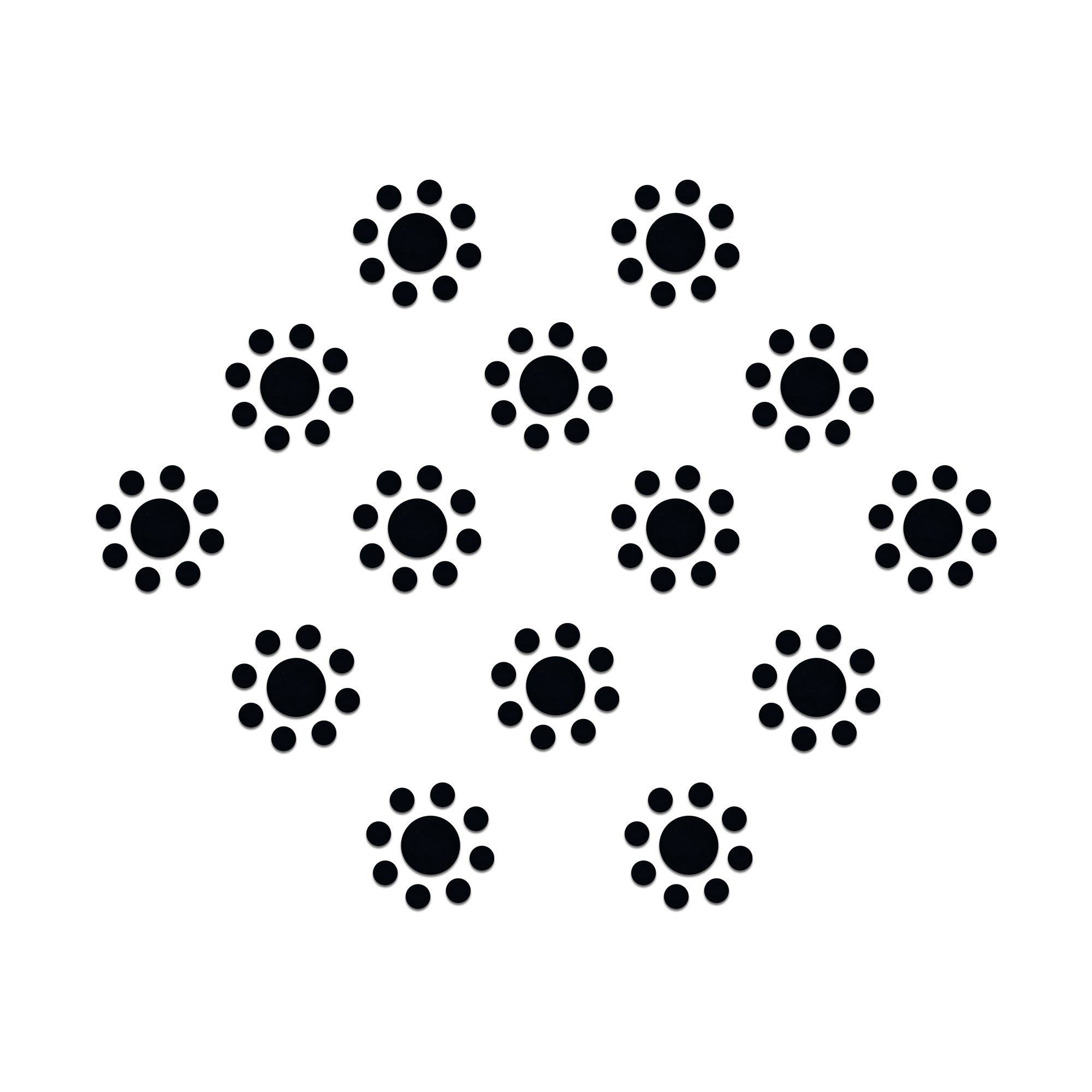Comet Busters Black floral Dot Bindi for Traditional Ethnic Styling