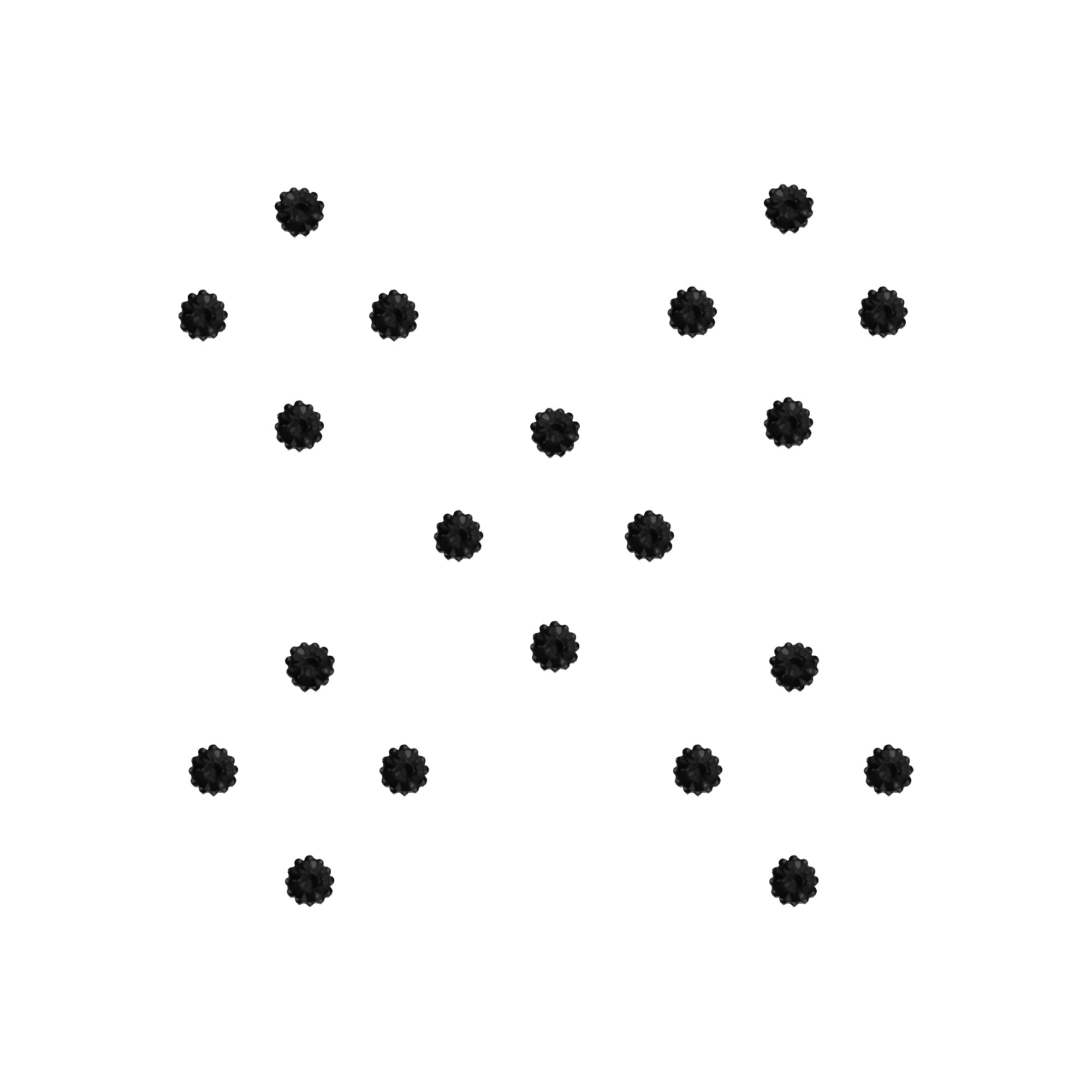 Comet Busters Round Dots Bindis