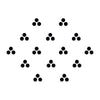 Comet Busters® Black Dot Bindi – 6mm Round Bindi for Navratri (14 Bindis)(BIN2394)
