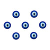 Comet Busters® Blue, Black, White, Multicolor Round – PVC – Handcrafted, Reusable & Skin-Friendly Bindis for Party Wear (8mm) – Forehead Bindi Stickers for Women & Girls – BIN1840