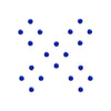 Comet Busters® Blue Diamond Dot – Diamond – Handcrafted, Reusable & Skin-Friendly Bindis for Bridal Wear (3mm) – Forehead Bindi Stickers for Women & Girls – BIN2322