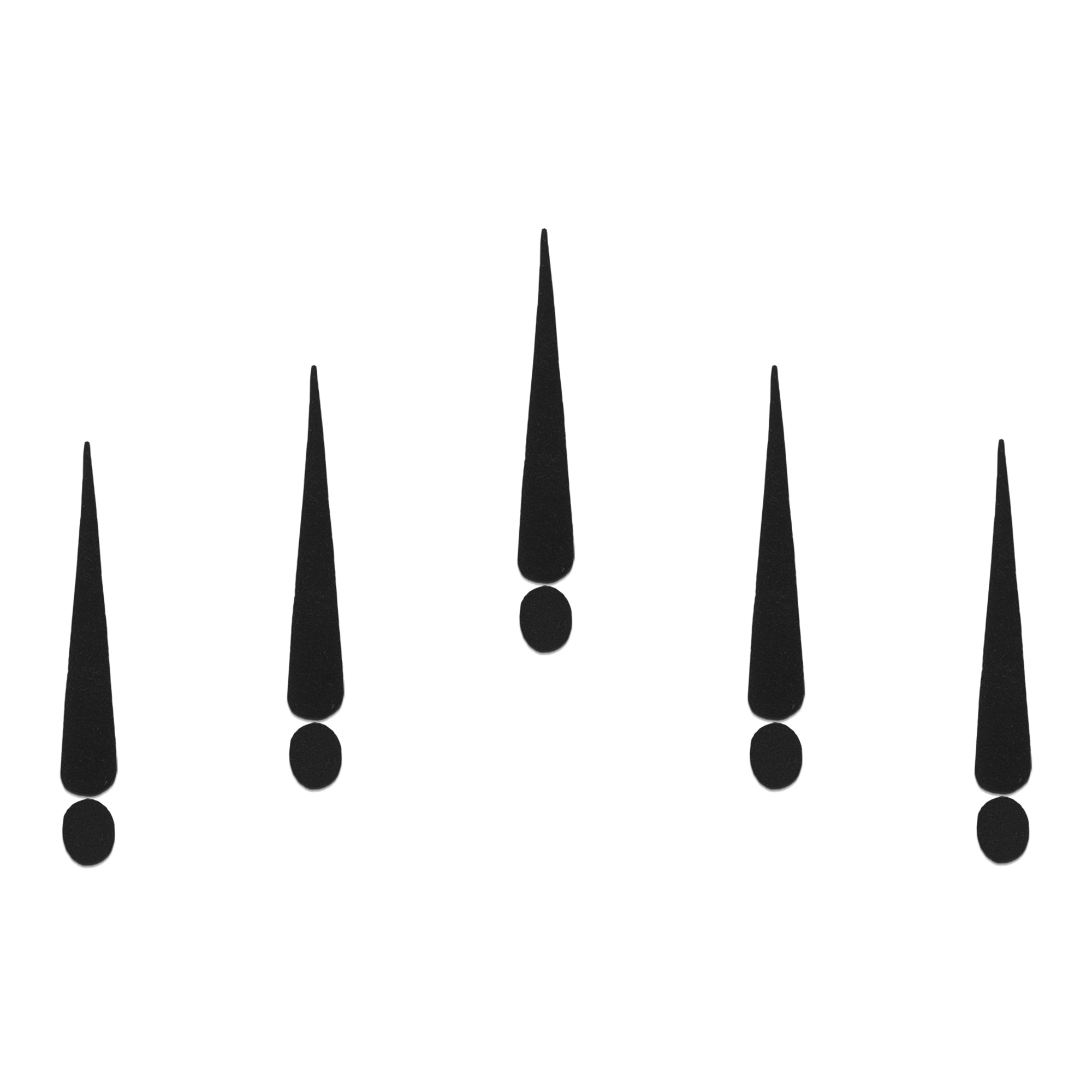 Comet Busters Classic Black Long Tilak Bindi featuring a sleek elongated black vertical design with a matching round dot at the base. Self-adhesive traditional bindi for women and girls, ideal for pooja, temple visits, festivals, cultural events, ethnic wear, Bharatanatyam, Kuchipudi, and everyday traditional styling.