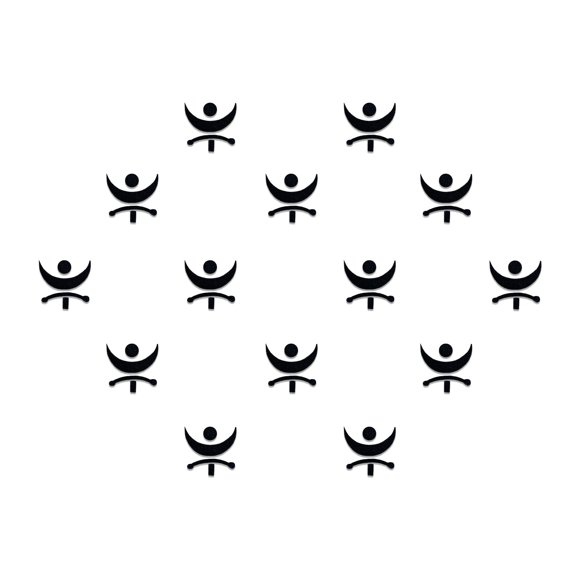 Comet Busters Fashionable Crescent Curve Bindis for daily wear