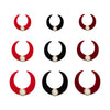 Indira by Comet Busters® Moon Pearl Bindis – Multisize Kundan Chandrokar (9 Bindis)(INDI121)