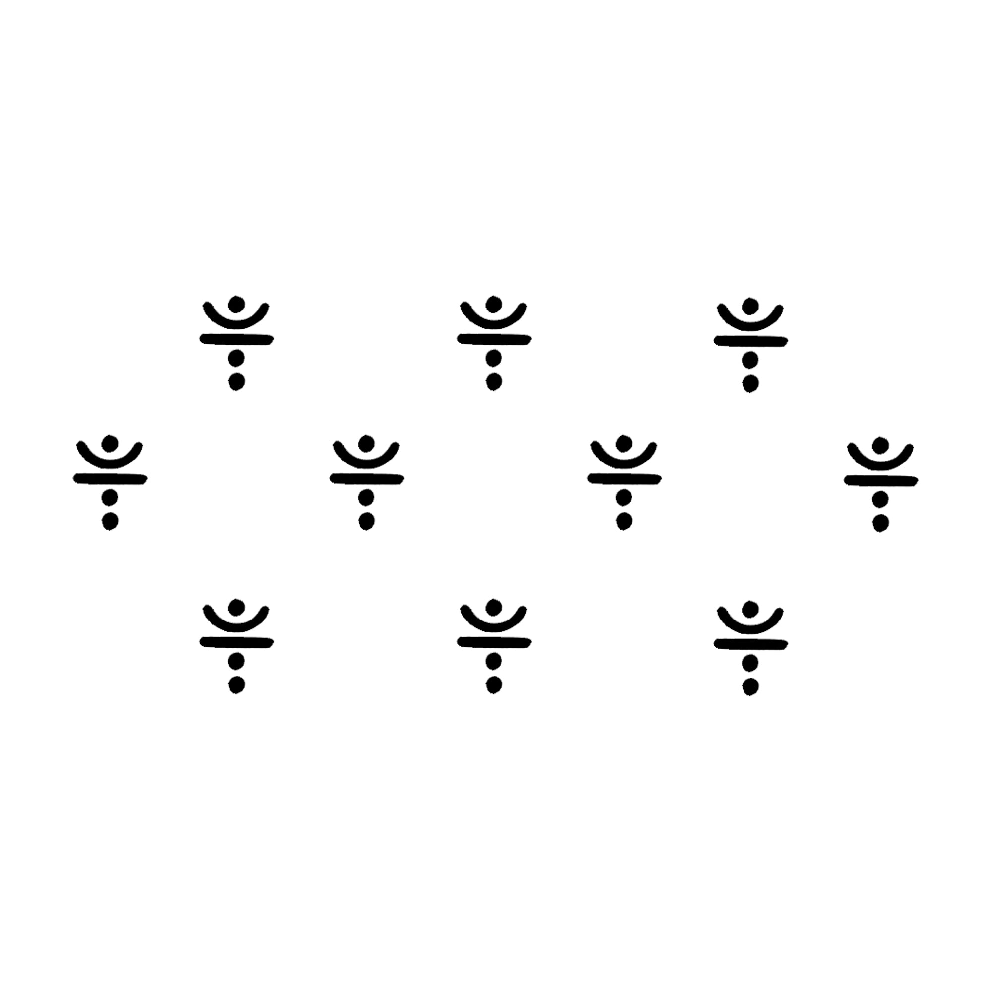 Comet Busters black crescent tilak designer bindi with sacred geometric symbol and dot accents, self-adhesive ethnic bindi for women and girls, perfect for festive, traditional and everyday wear.