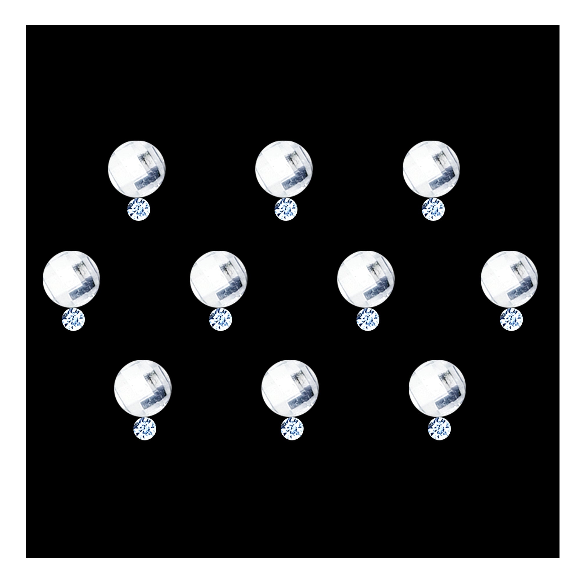 Comet Busters crystal clear round stone bindi with sparkling diamond drop, self-adhesive transparent designer forehead bindi for women and girls, elegant crystal fashion bindi ideal for weddings, bridal wear, receptions, festivals, traditional wear, ethnic outfits, parties, cultural events, and special occasions.