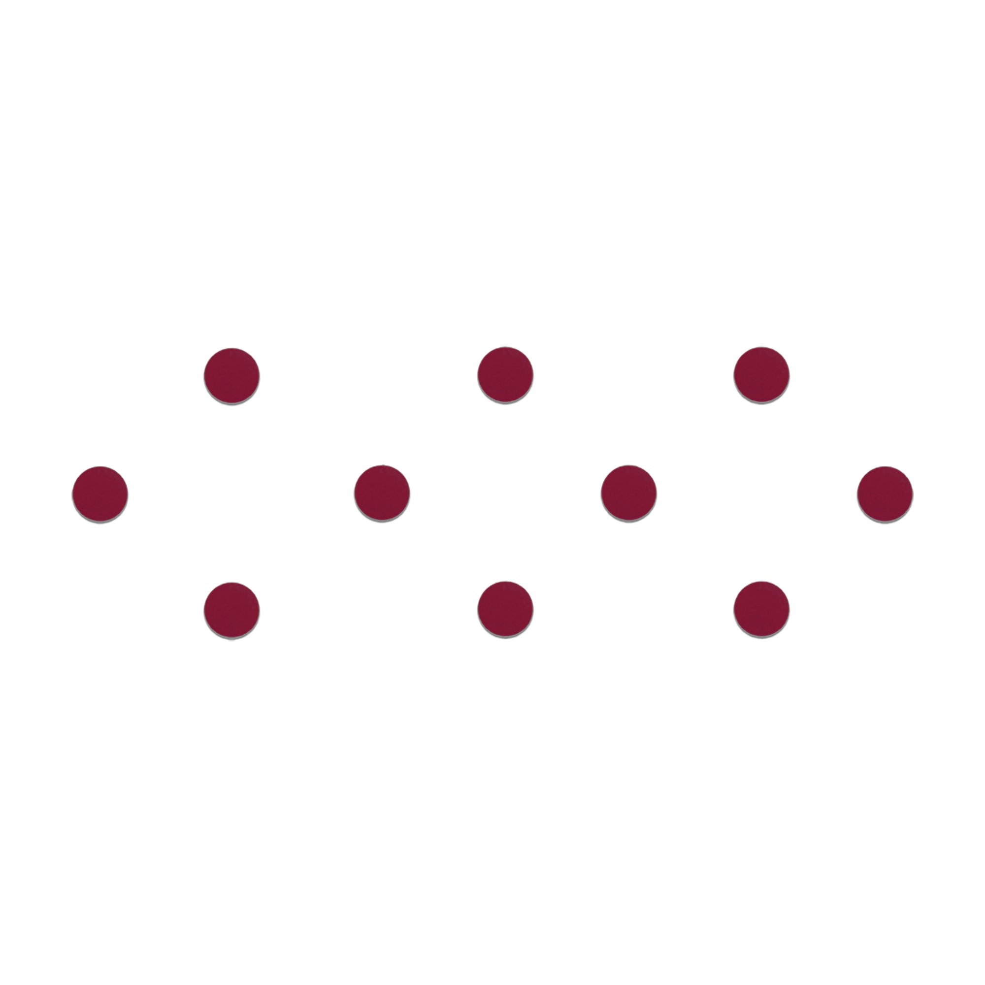 Comet Busters dark red round velvet bindi sheet featuring 10 reusable self-adhesive bindis with a classic plain round design and soft velvet finish. Perfect for daily wear, weddings, festive occasions, traditional attire, cultural events, and ethnic looks for women and girls.