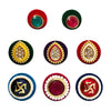 Indira by Comet Busters® Kundan Crystal Charm Bindis – Multisize Premium Collection(8 Bindis)(INDI100)