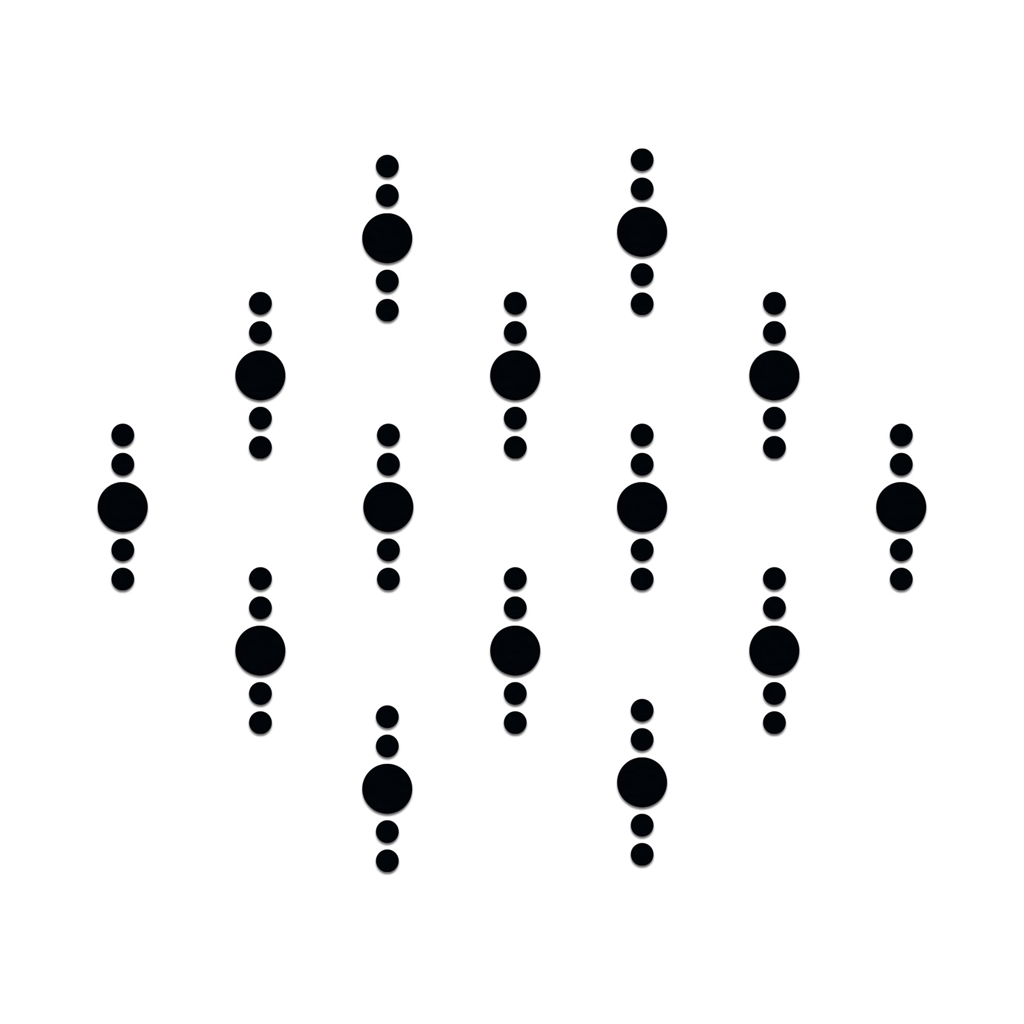 Dots Line Black Bindi For Women & Girls 