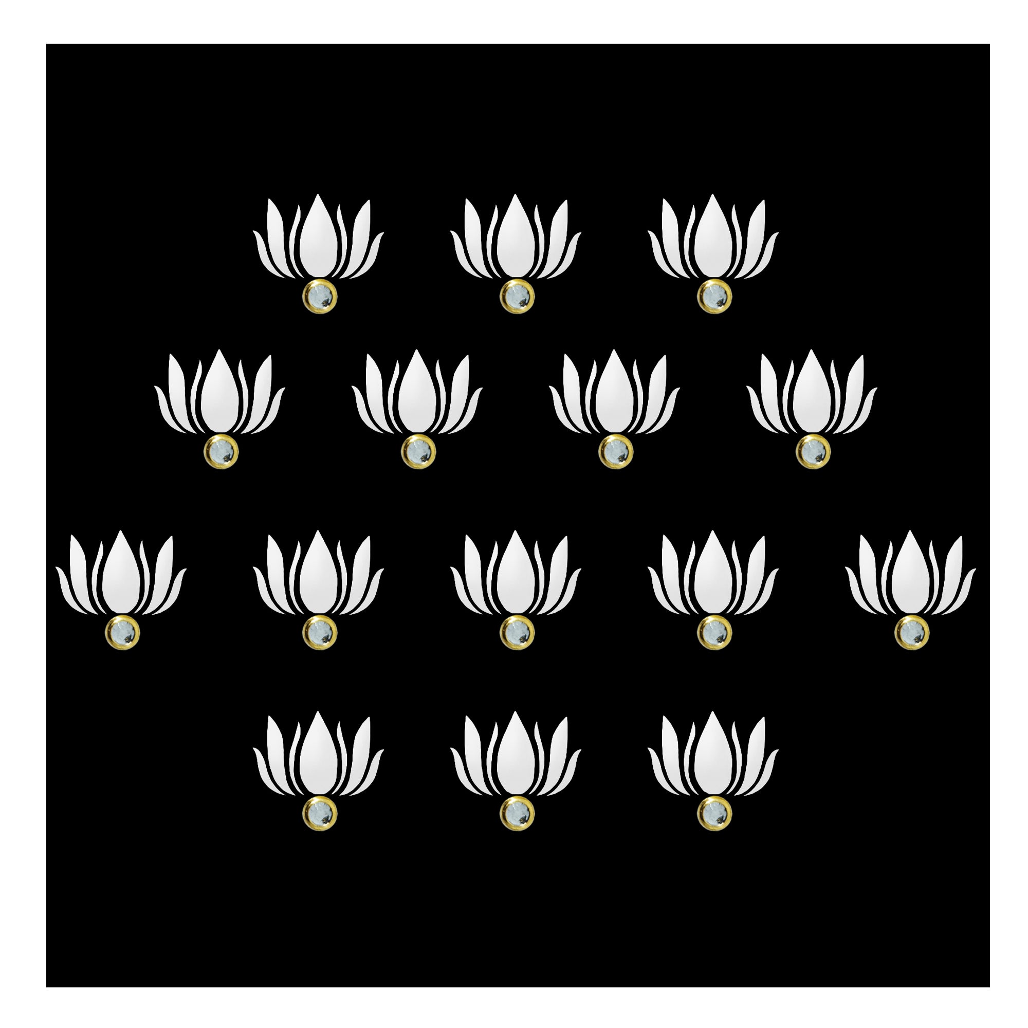 Lotus Flower Hand Bindi