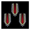 Comet Busters® Krishna Vishnu Tilak – 30mm Vaishnav Namam Spiritual Bindis (3 Bindis)(BIN2687)