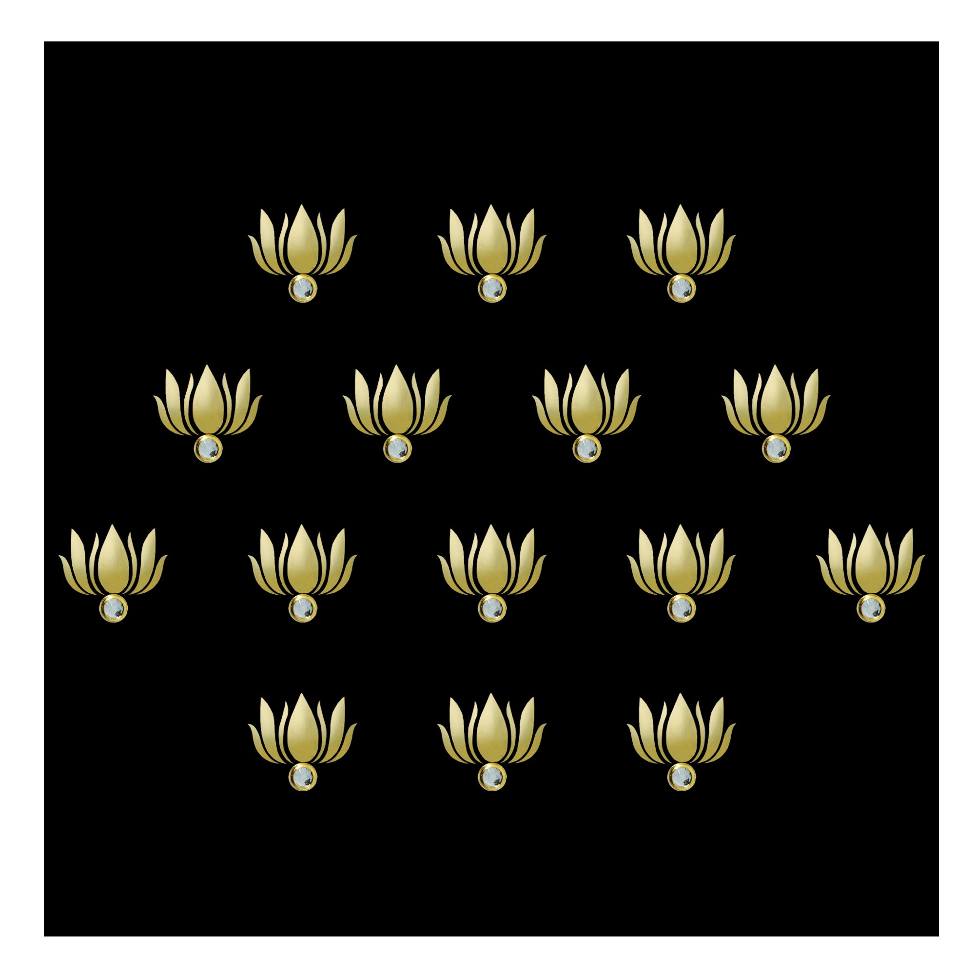 Traditional Wedding Style Bridal Lotus Mehendi