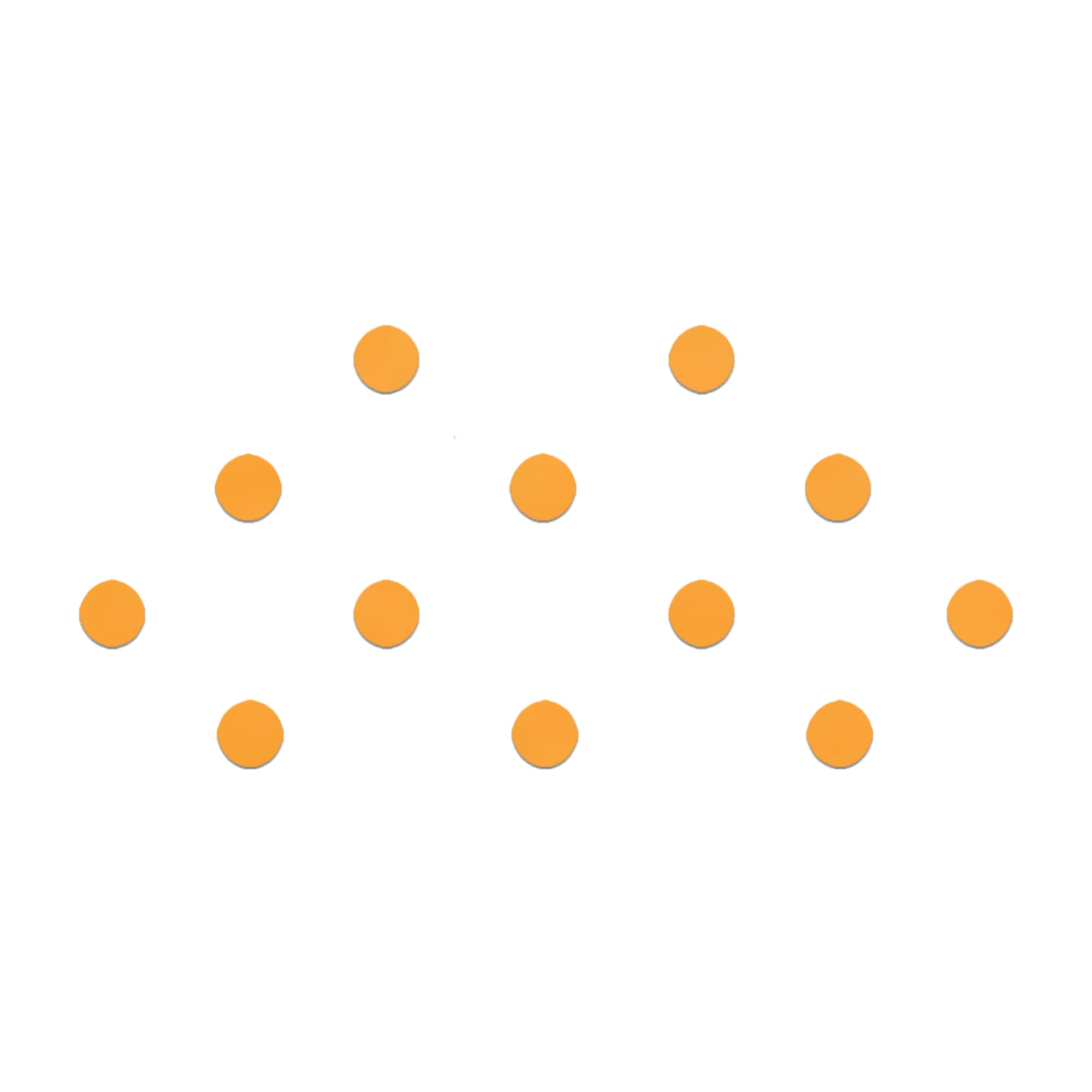 Comet Busters Orange Round Velvet Bindi for Women and Girls – Classic Plain Circular Forehead Bindi for Daily Wear, Traditional, Festive & Ethnic Looks.