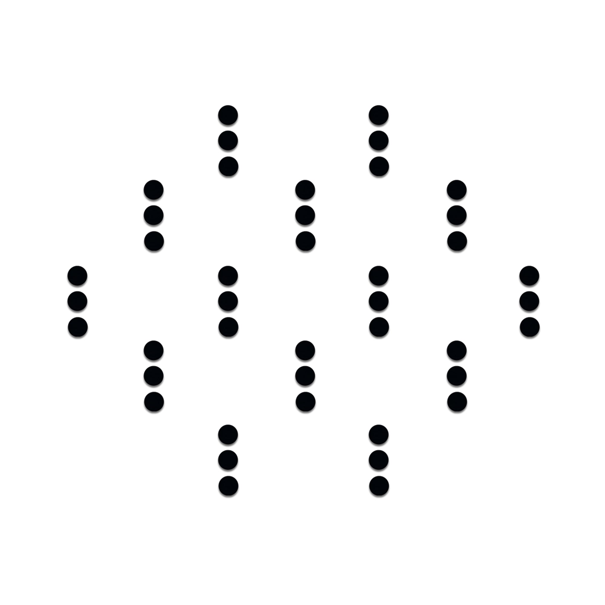 Comet Busters Dots Lines Black Bindi