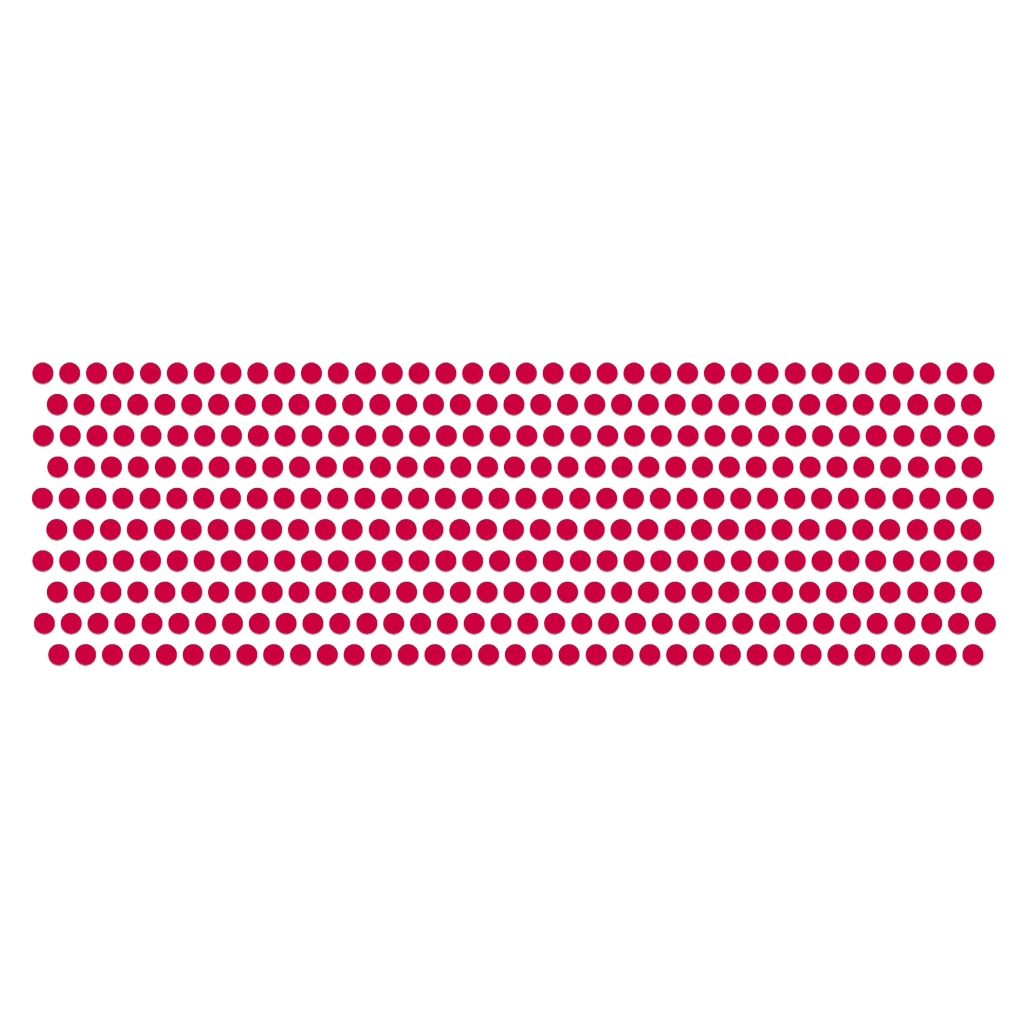 Comet Busters 3mm mini round magenta pink bindis arranged in neat rows, featuring a classic plain dot design for traditional, festive, and everyday wear