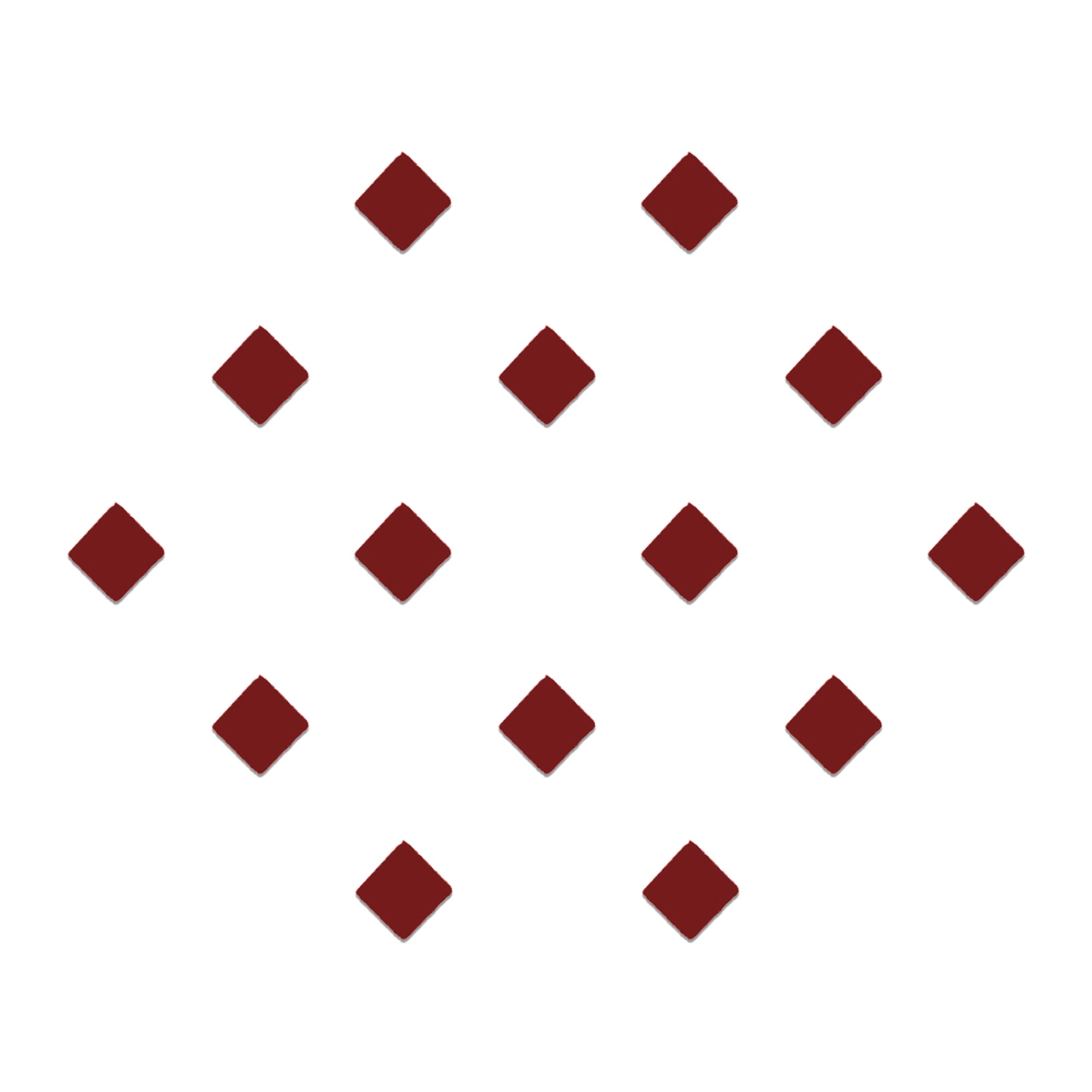 Comet Busters maroon diamond-shaped velvet bindi featuring a clean geometric silhouette with a smooth matte finish, designed for traditional, festive, cultural, and everyday ethnic wear.