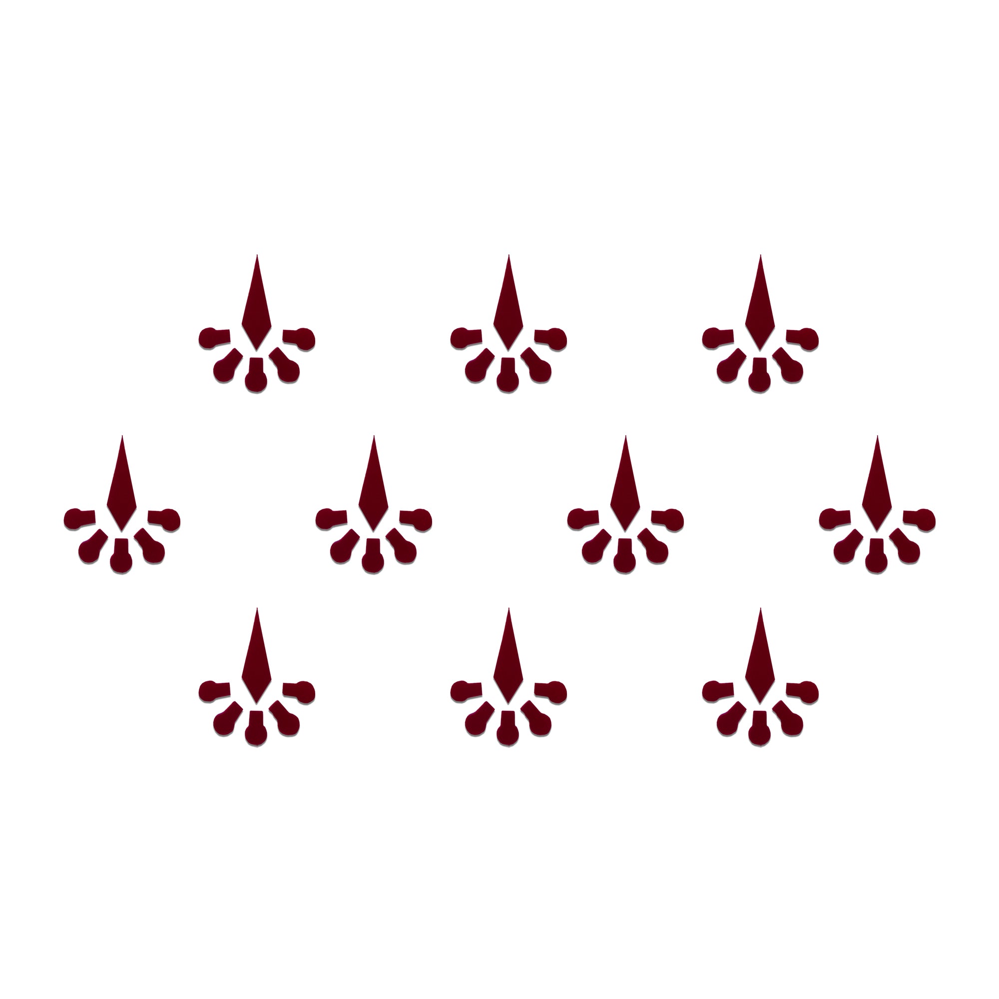 Comet Busters® Maroon Fusion Abstract Bindis – PVC – Handcrafted, Reusable & Skin-Friendly Bindis for Casual Wear (10mm) – Forehead Bindi Stickers for Women & Girls 
