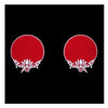 Comet Busters® Bengali Round Kolka Hand Stickers – Traditional Bridal Bindi Hand Stickers (1 Pair) (KOLKA013)