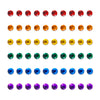 Comet Busters® Multicolor Diamond Dot – Diamond – Handcrafted, Reusable & Skin-Friendly Bindis for Casual Wear (2mm) – Forehead Bindi Stickers for Women & Girls – BIN1017