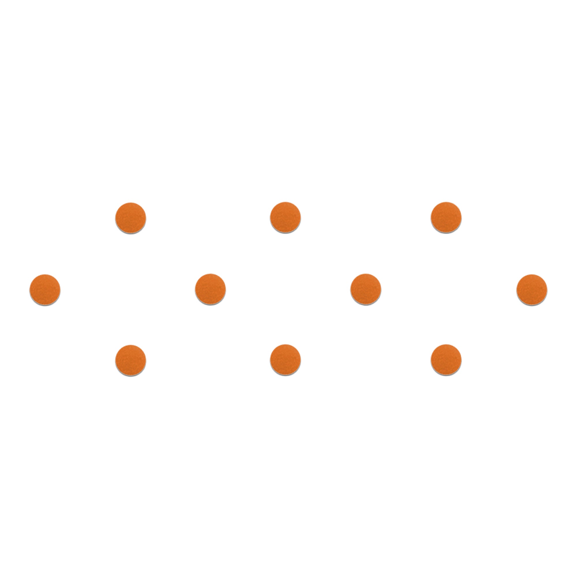 Comet Busters orange round velvet bindi sheet featuring 10 reusable self-adhesive bindis with a classic plain round design. Soft velvet finish, perfect for daily wear, festive occasions, traditional attire, office wear, and ethnic looks for women and girls.