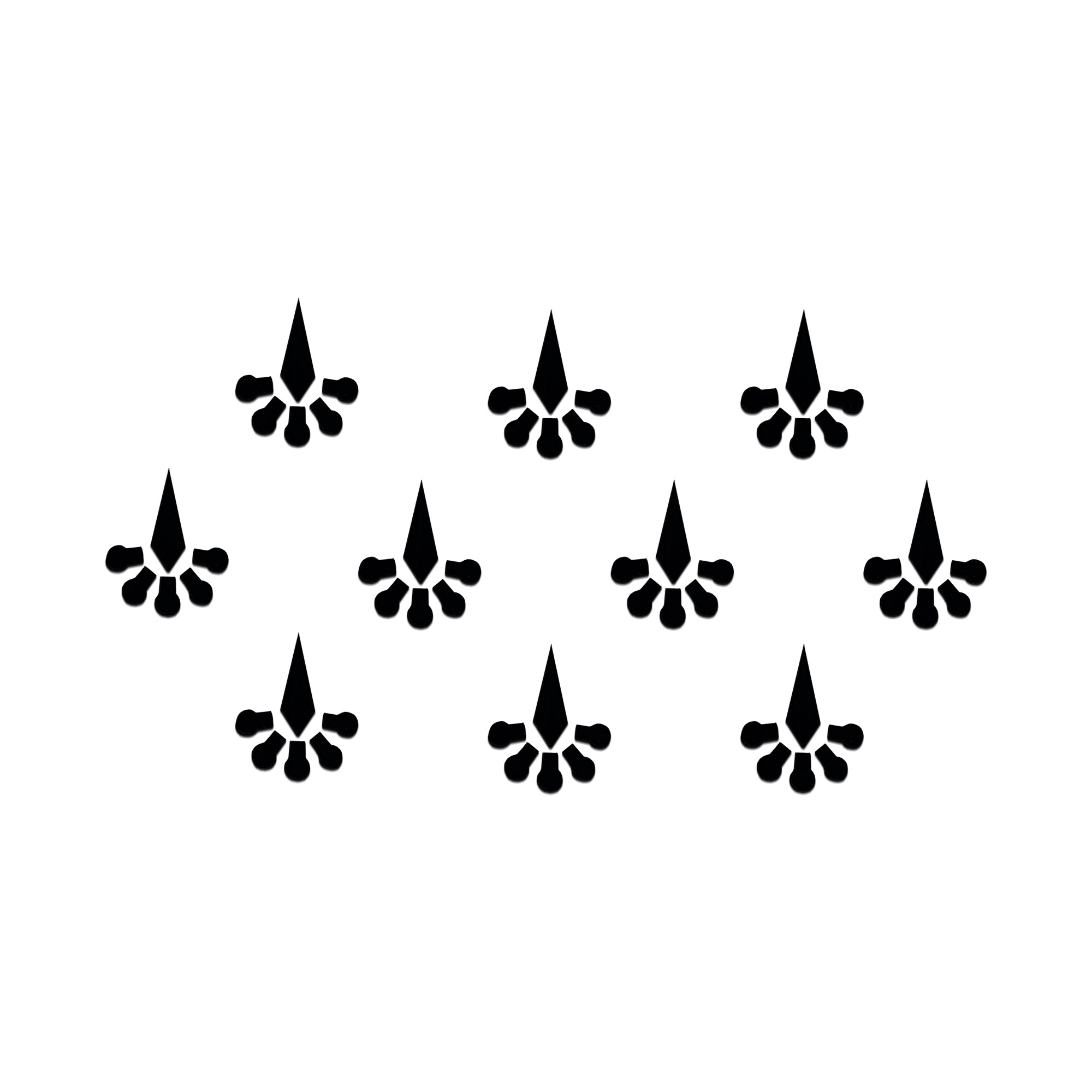 Comet Busters Petal Black Designer Bindi Collection featuring 10 self-adhesive black bindis with a sleek teardrop center and lotus-inspired petal accents. Elegant minimalist forehead bindis for women and girls, perfect for daily wear, pooja, festivals, weddings, ethnic outfits, Bharatanatyam, classical dance, and traditional Indian occasions.