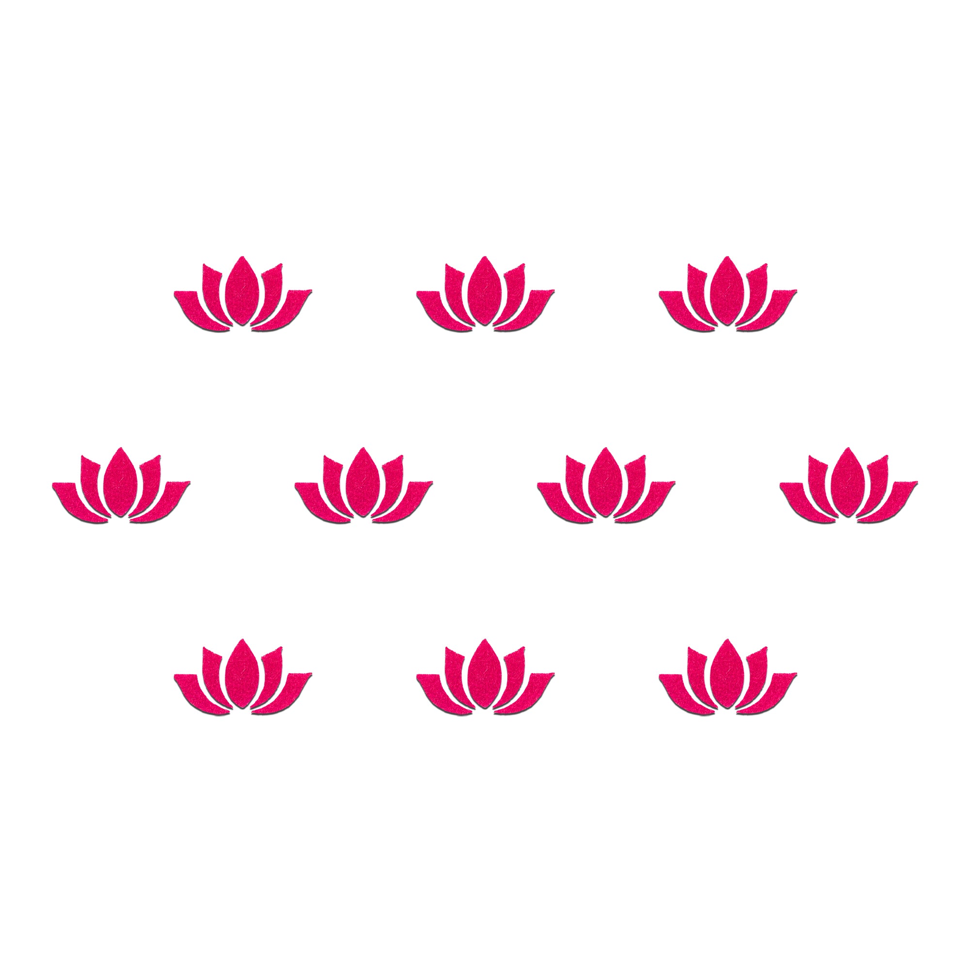 Comet Busters bright pink lotus-shaped designer bindi sticker for women and girls, traditional floral forehead accessory for festive and ethnic looks.