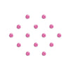 Comet Busters® Pink Diamond Dot – Diamond – Handcrafted, Reusable & Skin-Friendly Bindis for casual Wear (5mm) – Forehead Bindi Stickers for Women & Girls – BIN2334