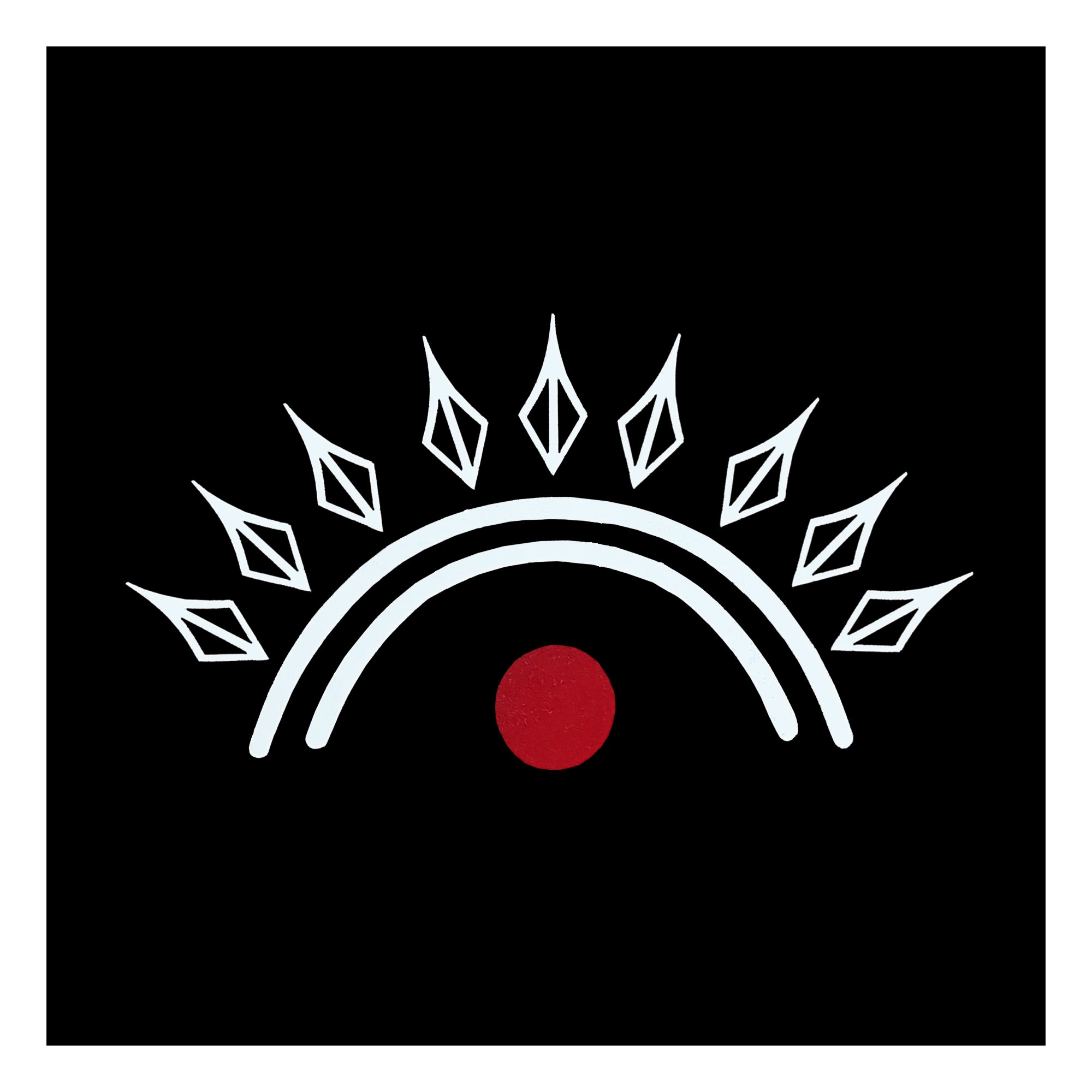 Comet Busters elegant crown style forehead bindi for ethnic fashion