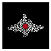 Comet Busters® Red, White, Multicolor, Bengali Bindi– PVC, Velvet – Handcrafted, Reusable & Skin-Friendly Bindis for Bridal Wear (Free Size) – Forehead Bindi Stickers for Women & Girls – BIN1978