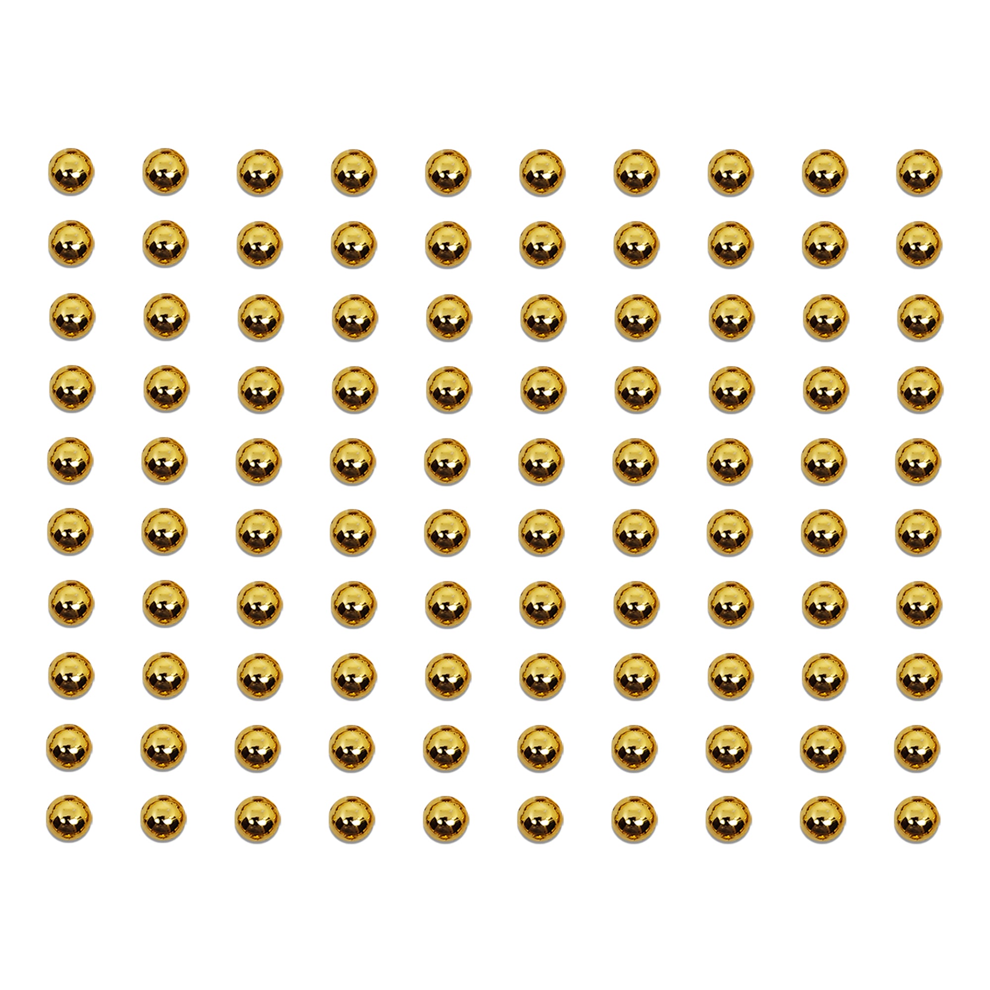 Comet Busters Stylish metallic gold bindis for women and girls