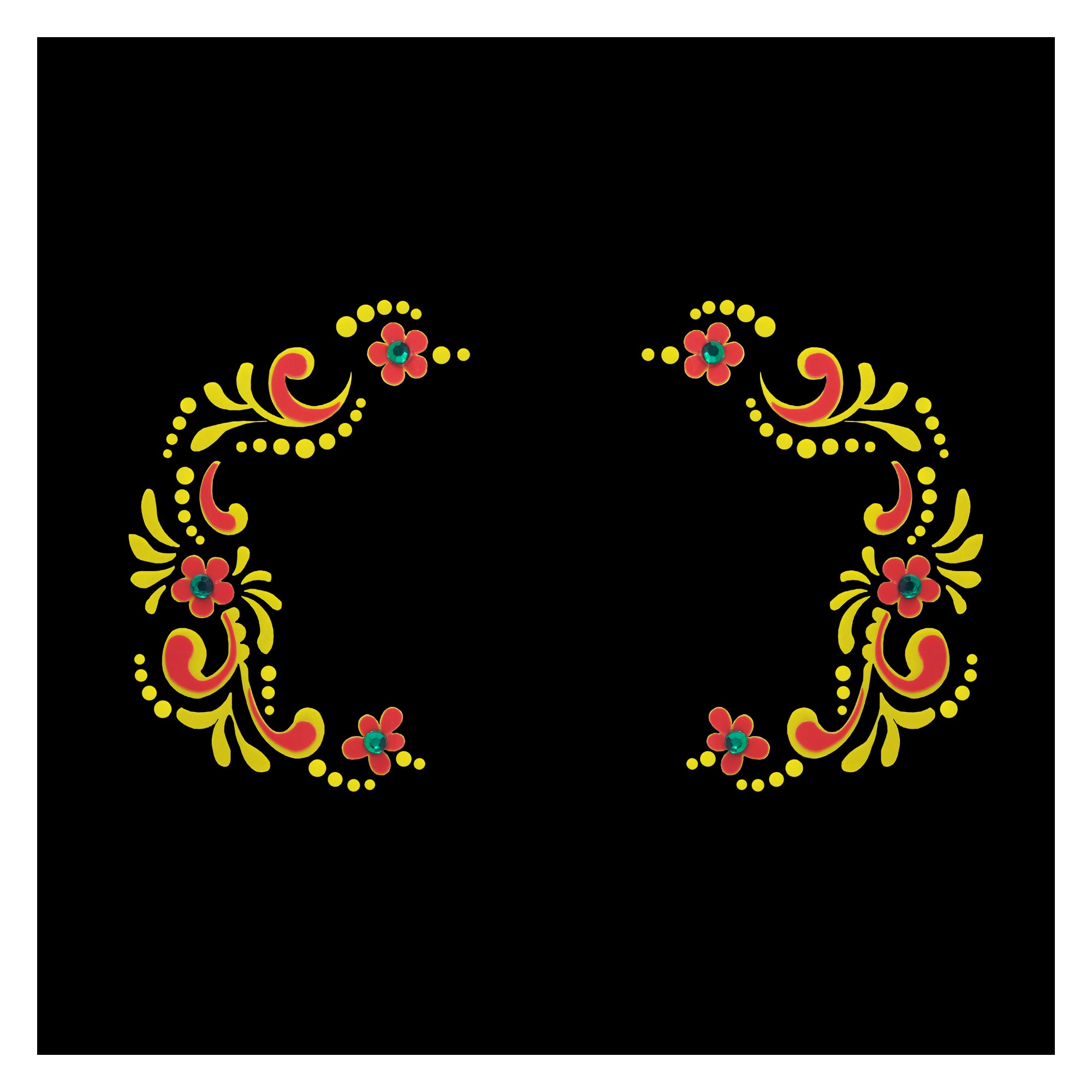 Ethnic decorative Gopi Dots Bindis 