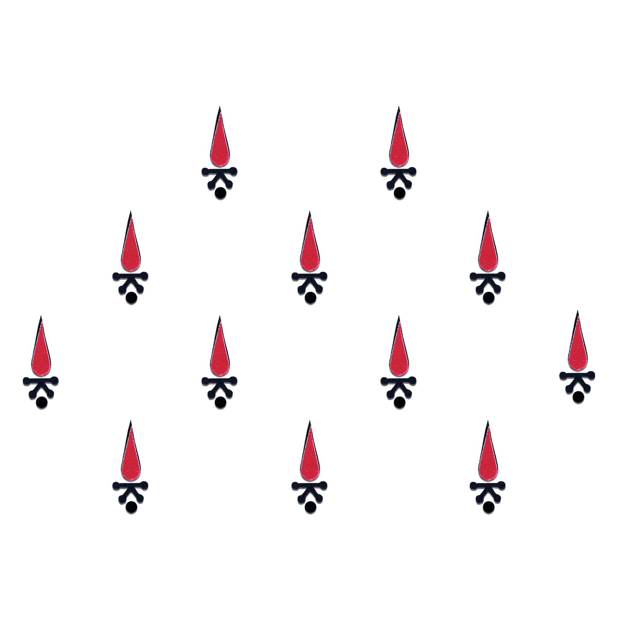 Comet Busters Spiritual forehead bindis with classic tilak design
