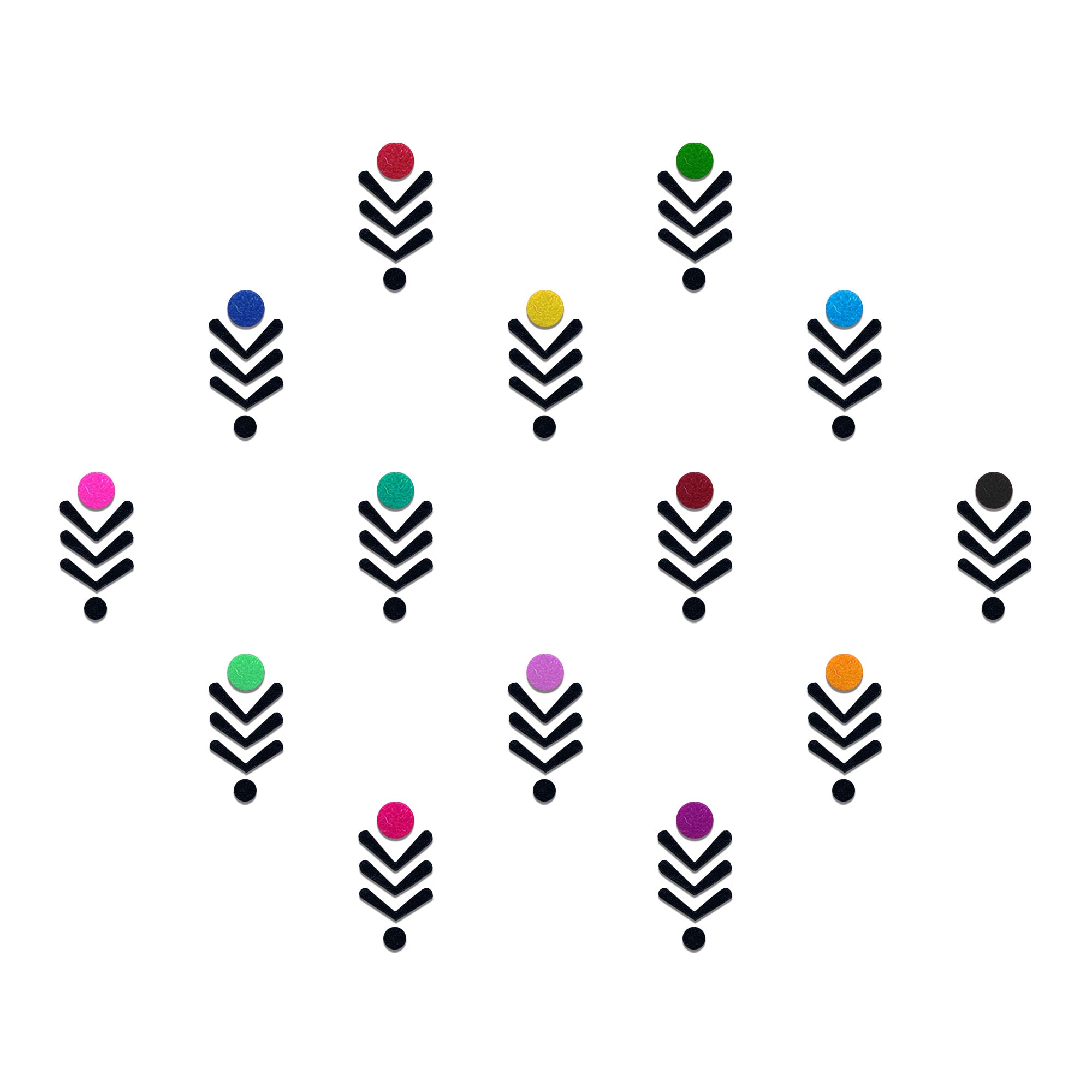 Comet Busters Ethnic Multicolor bindis