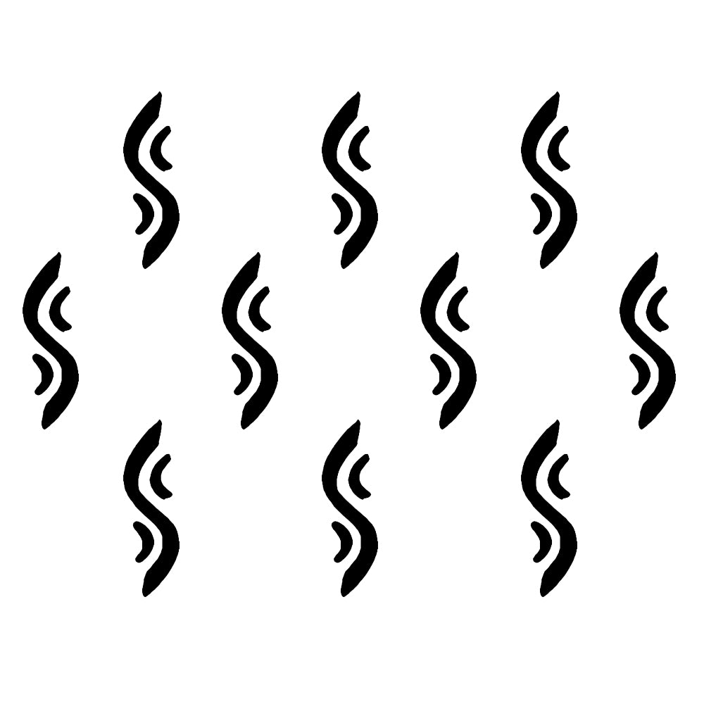 Comet Busters® Black Designer Classic Bindis – Handcrafted, Reusable, Skin-Safe Indian Forehead Stickers for Women