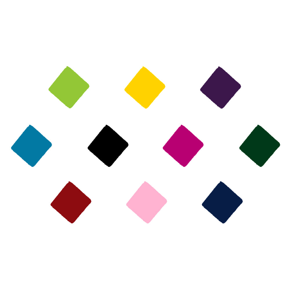 Comet Busters® Multicolor Square Classic Bindis – Handcrafted, Reusable, Skin-Safe Indian Forehead Stickers for Women