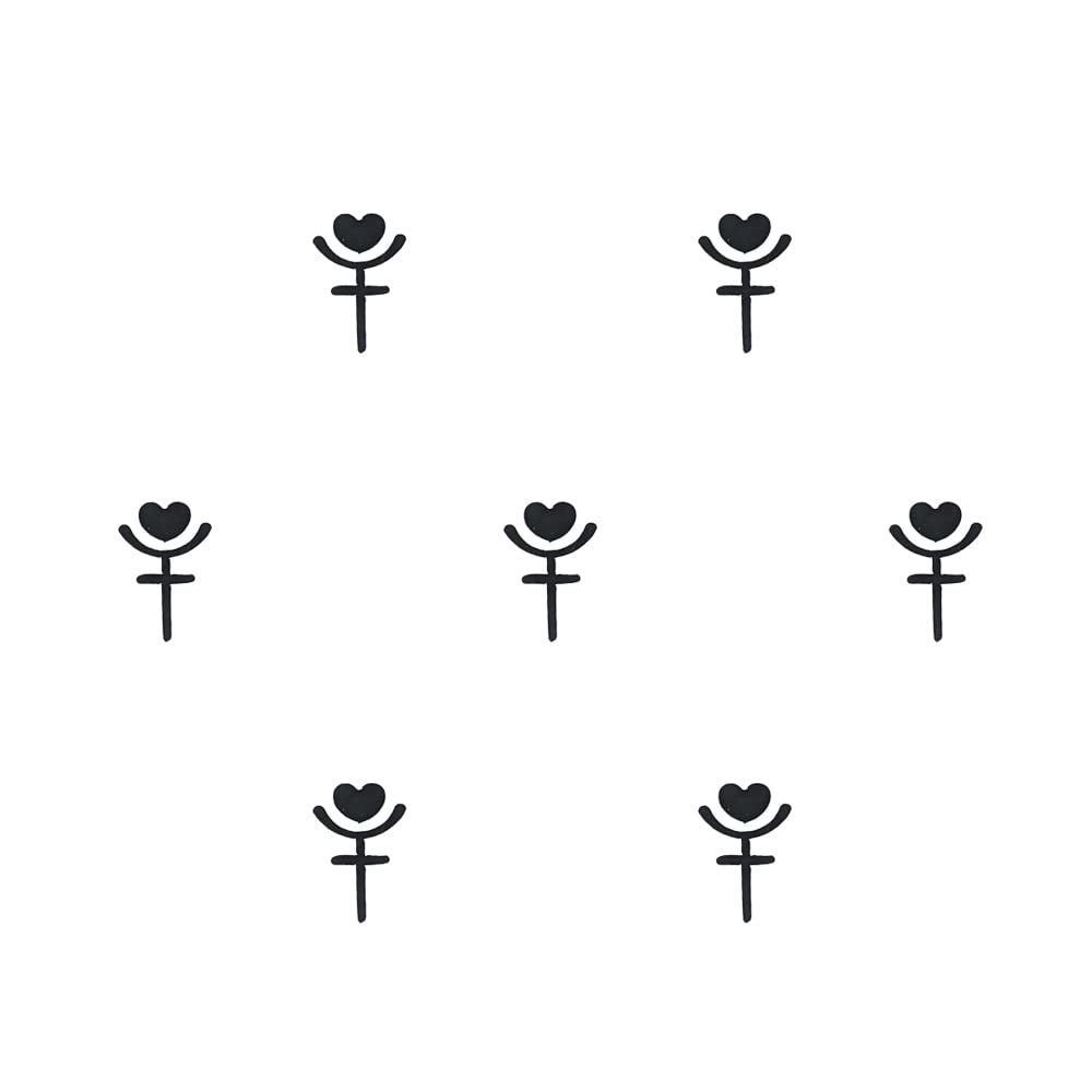 Comet Busters® Black Designer Classic Bindis – Handcrafted, Reusable, Skin-Safe Indian Forehead Stickers for Women