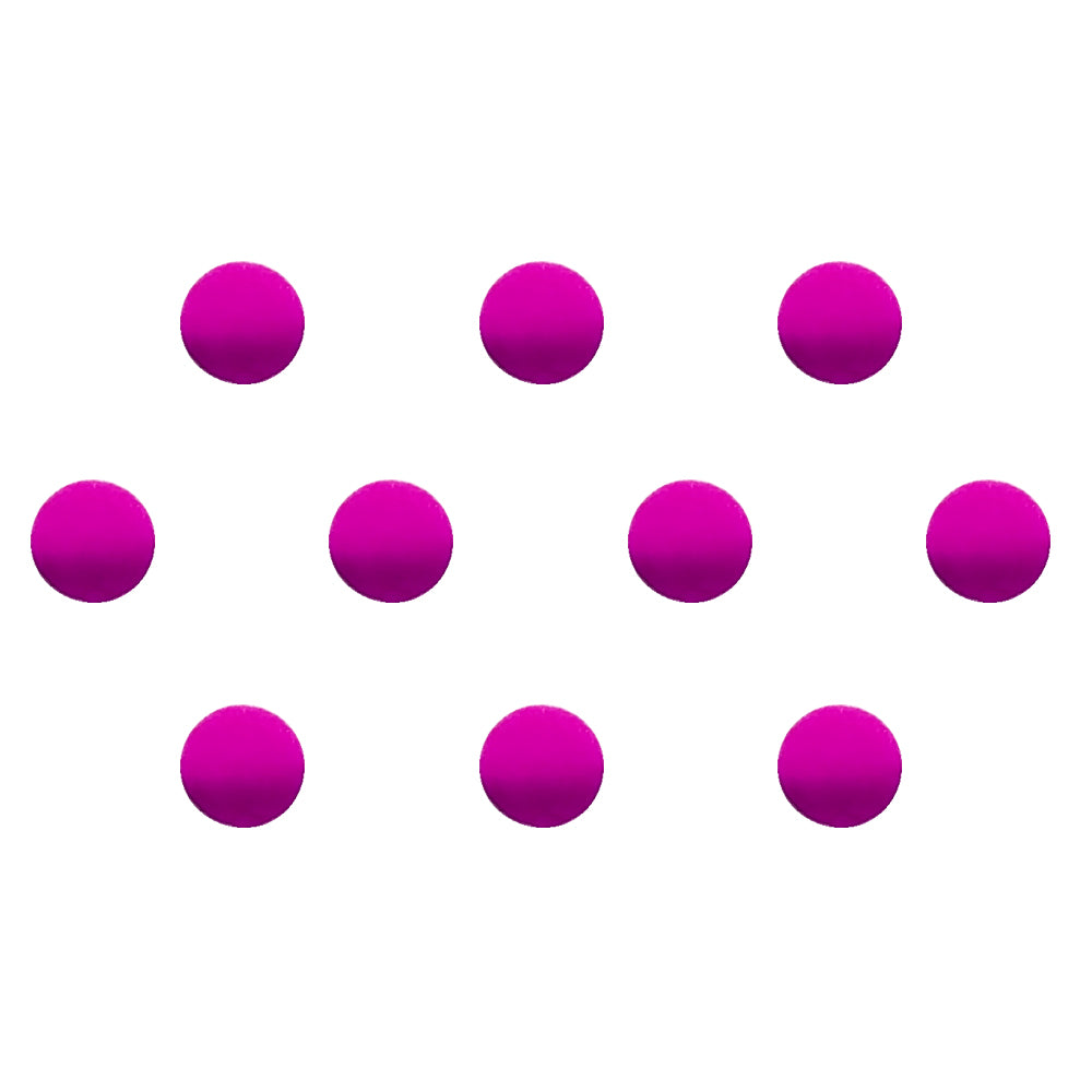 Comet Busters® Pink Round Classic Bindis – Handcrafted, Reusable, Skin-Safe Indian Forehead Stickers for Women